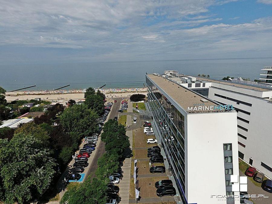 Apartamentyprzymorzu Marine***** Apartament Dwupoziomowy Z Widokiem Na Morze Kołobrzeg Exterior foto