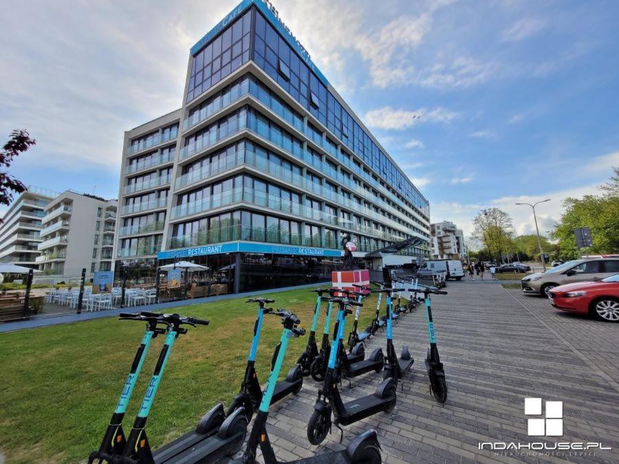 Apartamentyprzymorzu Marine***** Apartament Dwupoziomowy Z Widokiem Na Morze Kołobrzeg Exterior foto