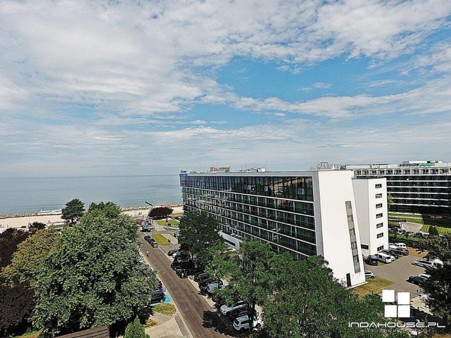 Apartamentyprzymorzu Marine***** Apartament Dwupoziomowy Z Widokiem Na Morze Kołobrzeg Exterior foto