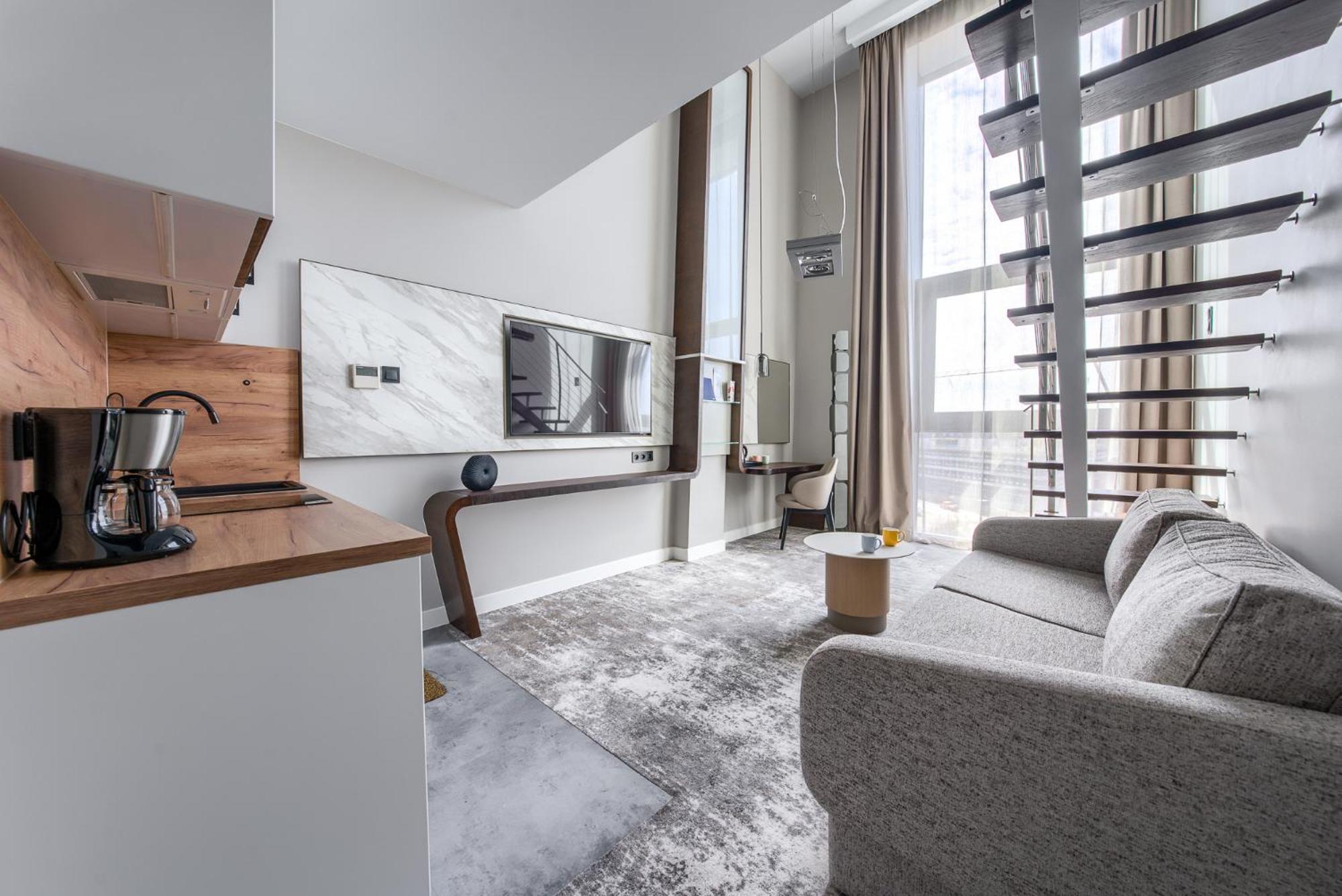 Apartamentyprzymorzu Marine***** Apartament Dwupoziomowy Z Widokiem Na Morze Kołobrzeg Exterior foto