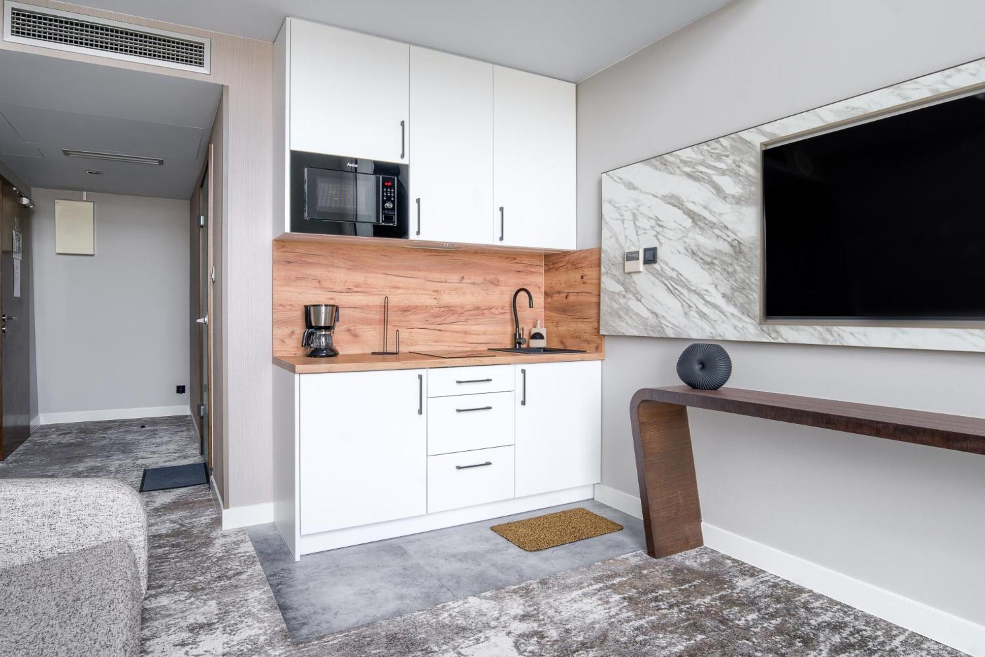 Apartamentyprzymorzu Marine***** Apartament Dwupoziomowy Z Widokiem Na Morze Kołobrzeg Exterior foto