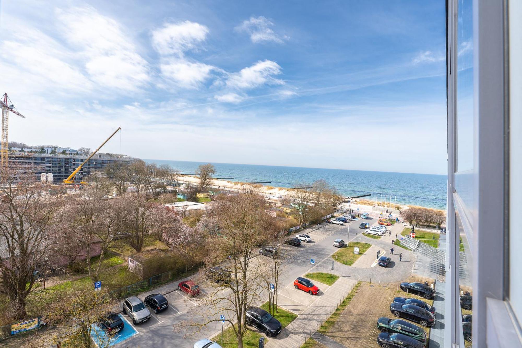 Apartamentyprzymorzu Marine***** Apartament Dwupoziomowy Z Widokiem Na Morze Kołobrzeg Exterior foto